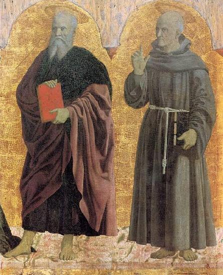 Piero della Francesca Sts Andrew and Bernardino
